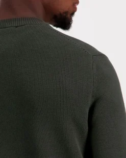 SELECTED HOMME Slhdane ls knit structure crew neule
