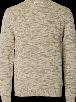 SELECTED HOMME Slhdane ls knit structure crew neck neule
