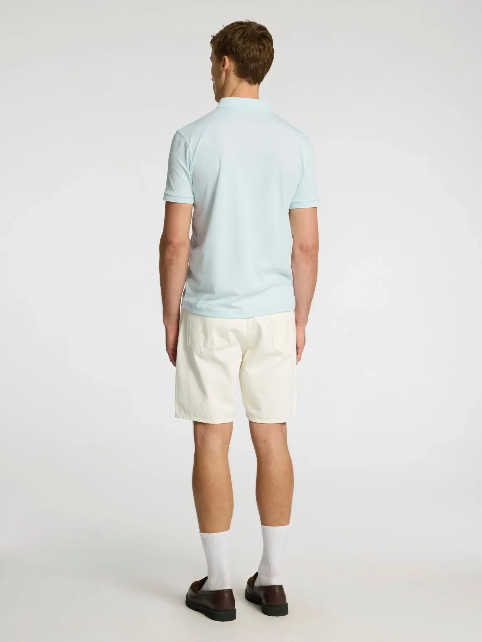 SELECTED HOMME Slhfave zip ss polo pikee
