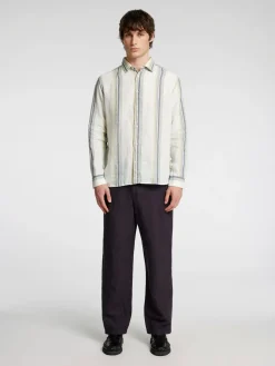 SELECTED HOMME Slh220-loose mads sun press housut