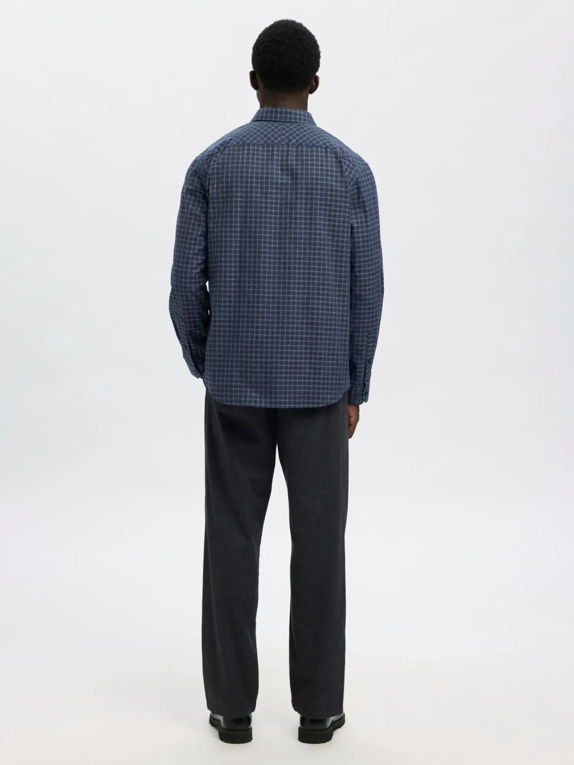 SELECTED HOMME Slhreg-leo heather shirt ls