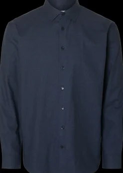 SELECTED HOMME Slhreg-leo heather shirt ls