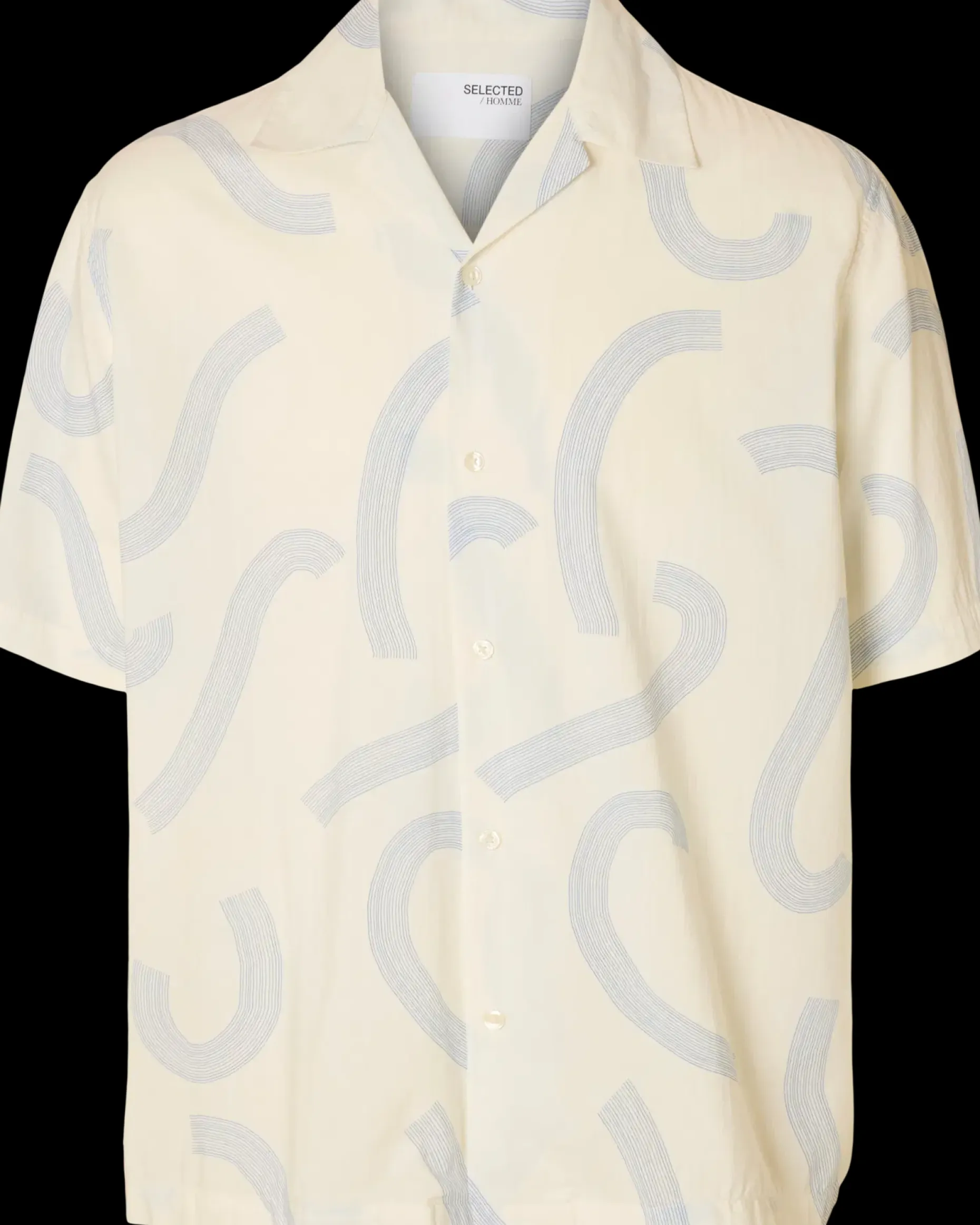 SELECTED HOMME Slhrelaxair mix ss shirt kauluspaita