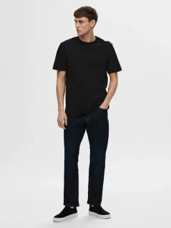SELECTED HOMME Slhrelaxcolman ss o-neck t-paita