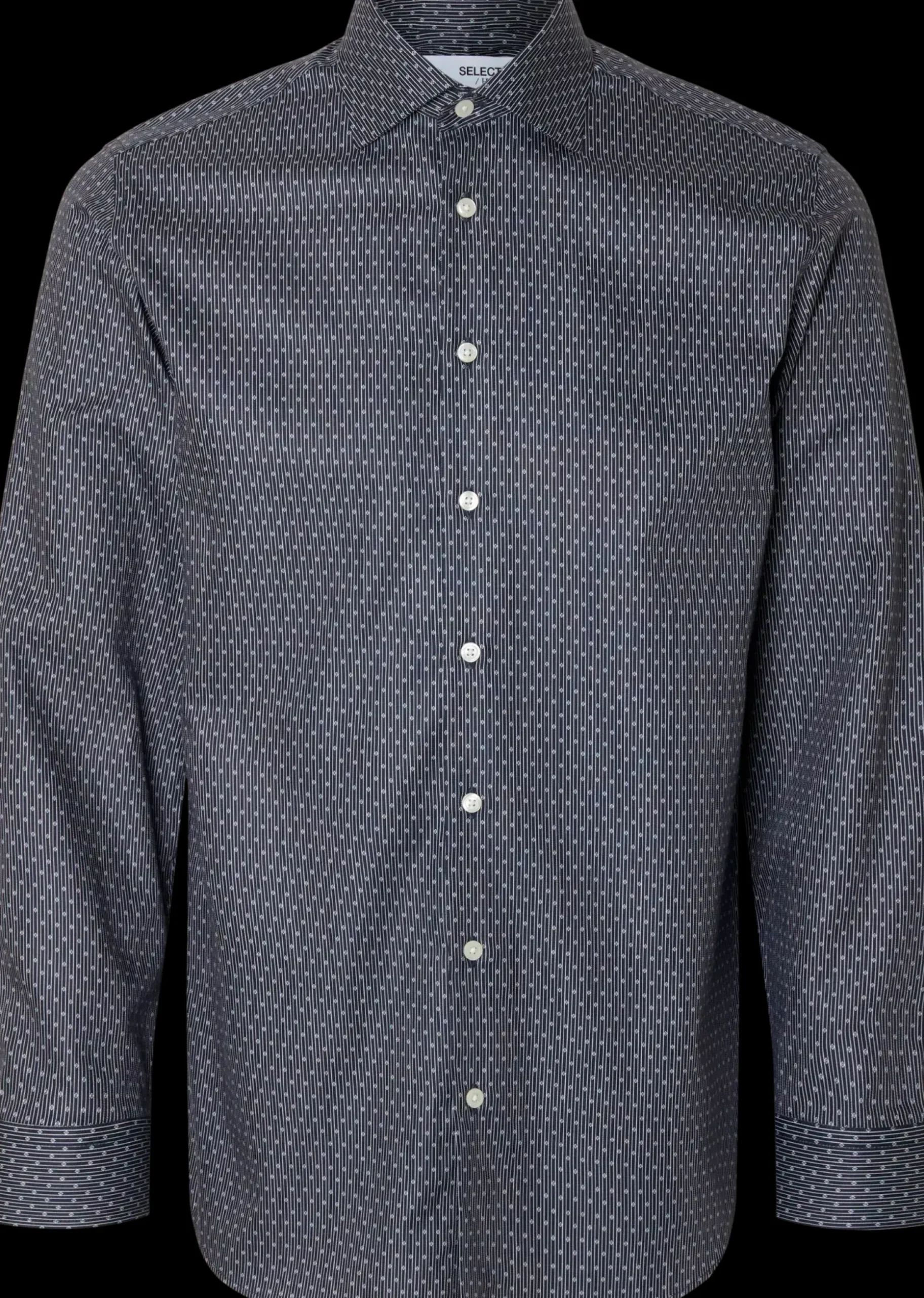 SELECTED HOMME Slhslim-ethan shirt ls aop spread pukupaita
