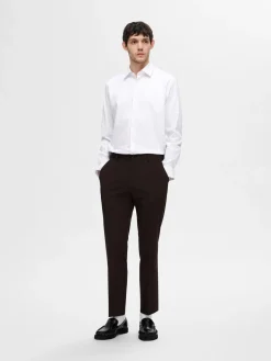 Selected homme slhslim-performance shirt ls pukupaita