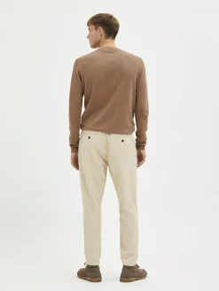SELECTED HOMME Slh172-slimtape brody pellavahousut