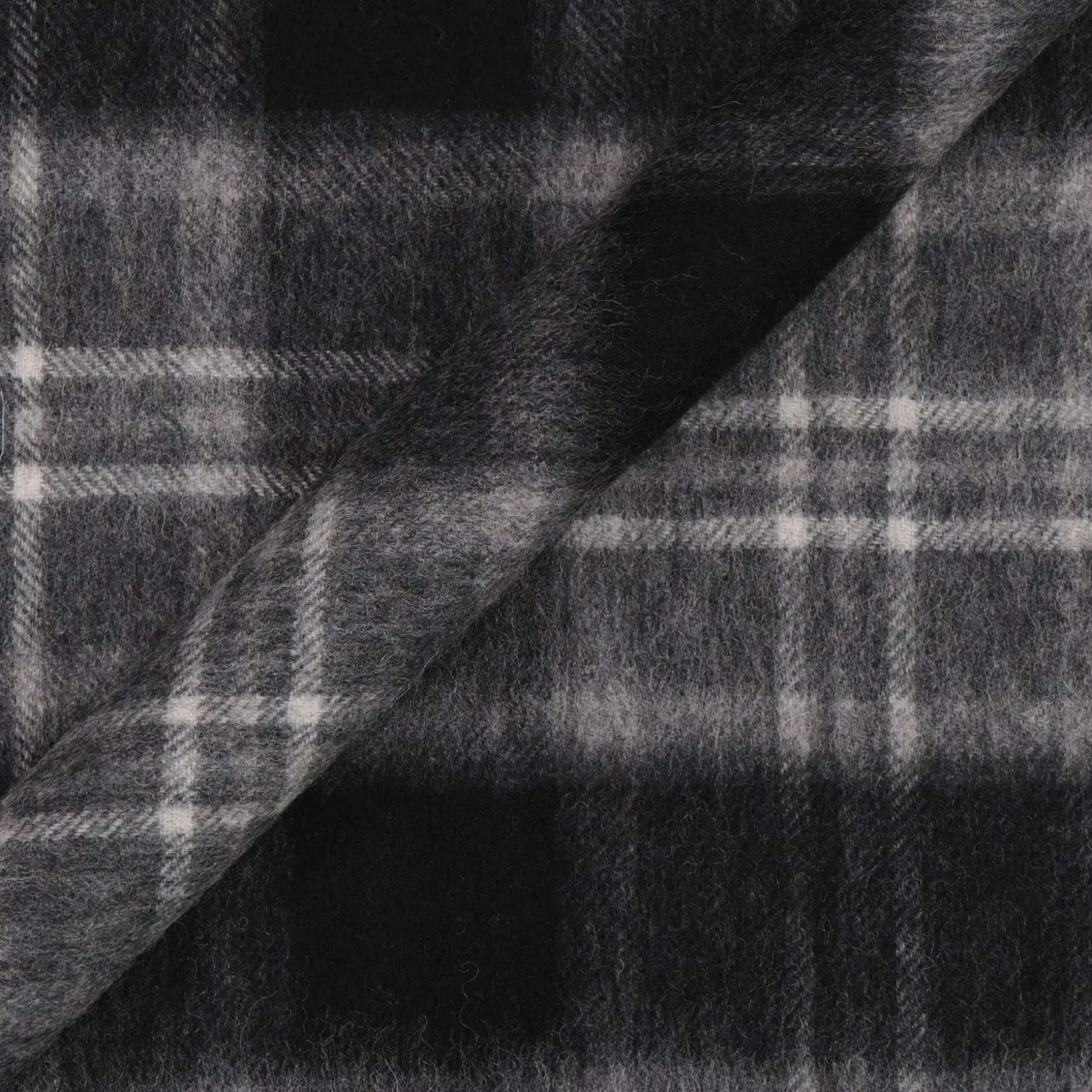 SELECTED HOMME Slhtope wool check scarf