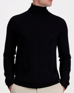 Selected homme Slhtray ls knit merinopooloneule