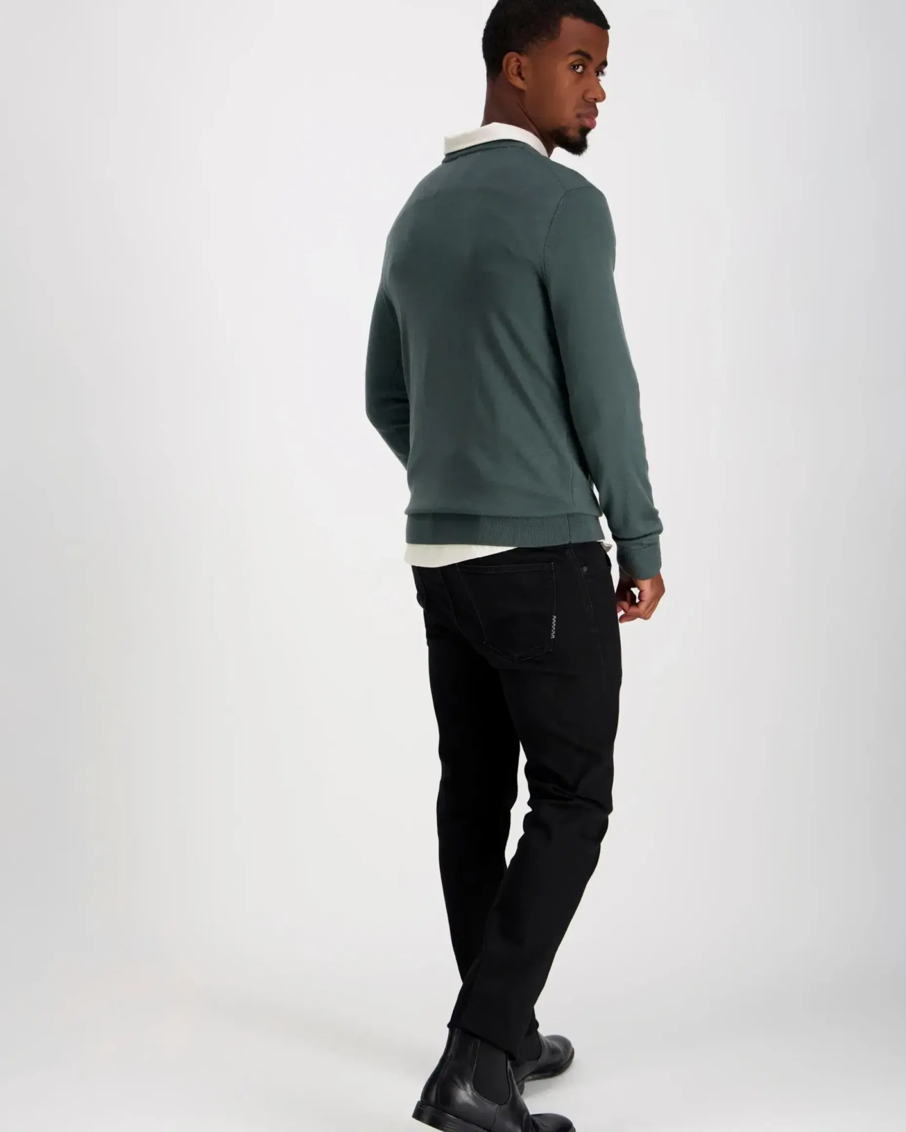 SELECTED HOMME Slhtray ls knit merinoneule