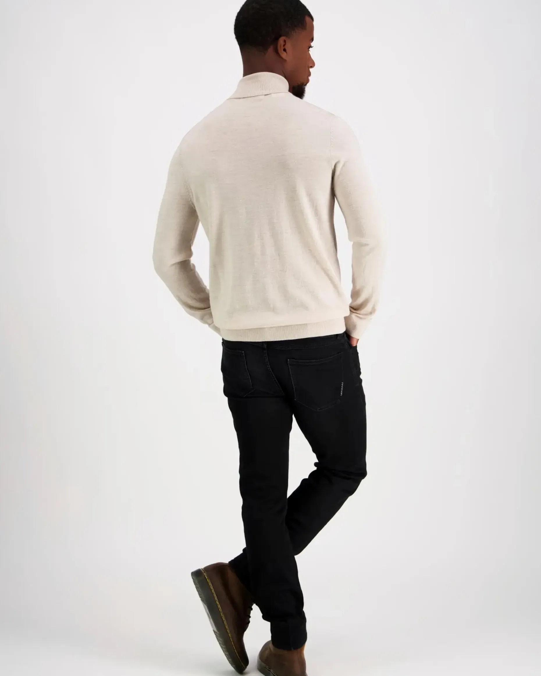 SELECTED HOMME Slhtray ls knit merino pooloneule