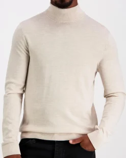 SELECTED HOMME Slhtray ls knit merino pooloneule