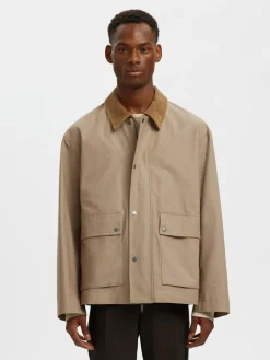 Selected Slhkyle cotton jkt takki