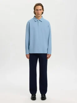 Selected Slhrelaxaiden ls polo pitkähihainen pikeepaita