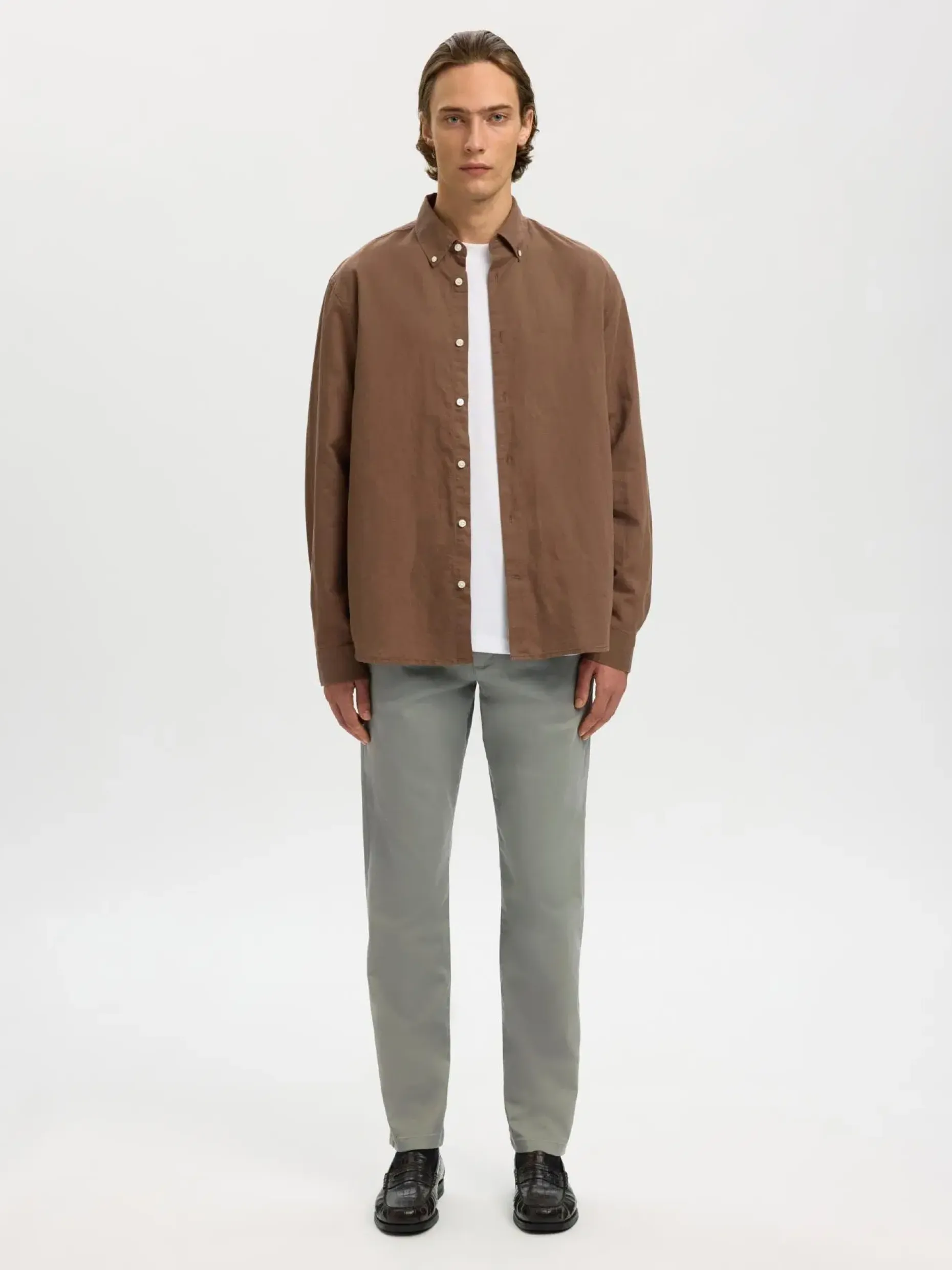 Selected Slh175-slim new miles flex pant chinot
