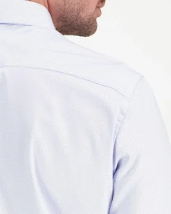 Selected Slhslim-performance shirt ls pukupaita