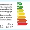 Sessak Lighting Jack seinävalaisin musta