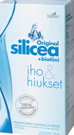 Silicea Original+biotiini piihappogeeli 500ml