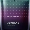 Skandinavisk Aurora tuoksukynttilä puukannella 200g