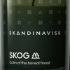 Skandinavisk SKOG Tuoksukynttilä puukannella 65g, vihreä