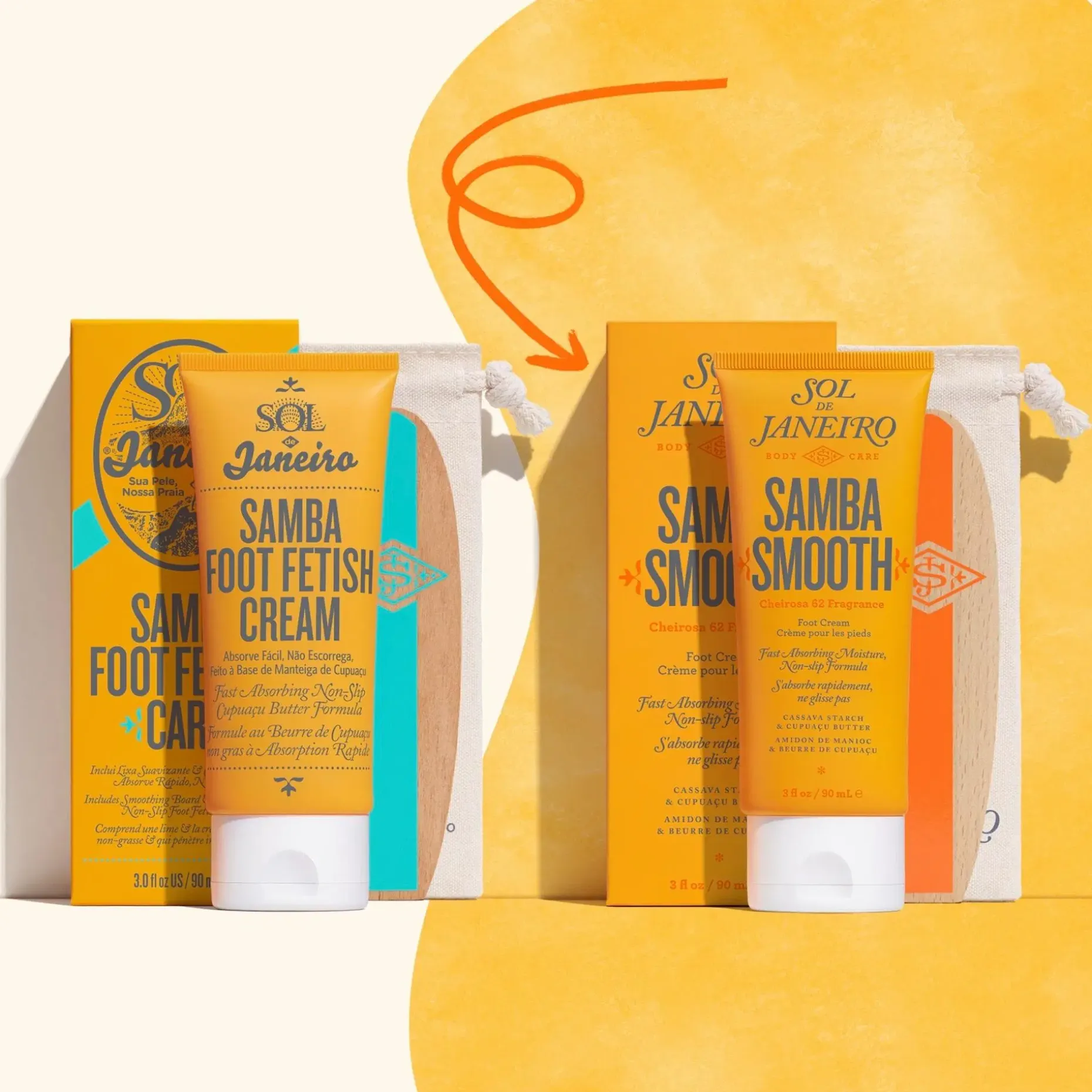 Sol de Janeiro Samba 2-Step Foot Fetish Care jalkavoide 90 ml