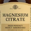 Solgar Magnesiumsitraatti ravintolisä 120 tabl.