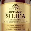 Solgar Oceanic Silica Pii 25 mg ravintolisä 50 kaps.