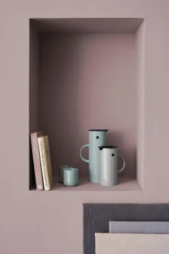 Stelton EM77 termoskannu 1,0 l,  vihertävänharmaa