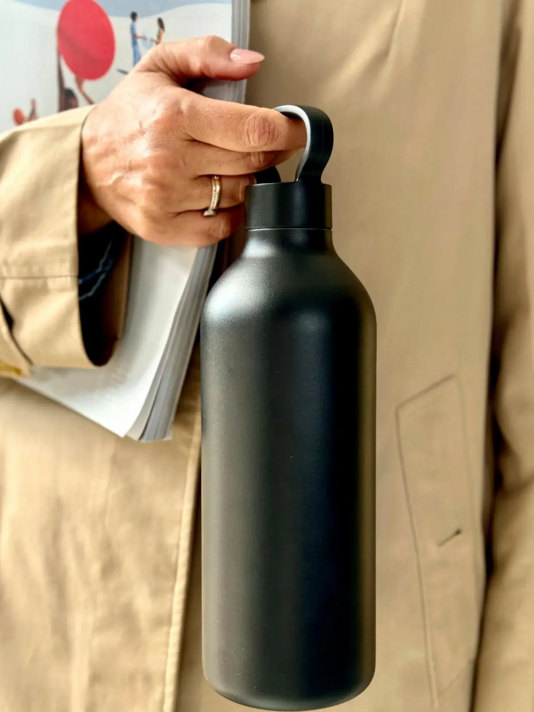 Stelton Tabi termospullo 1,0 l musta