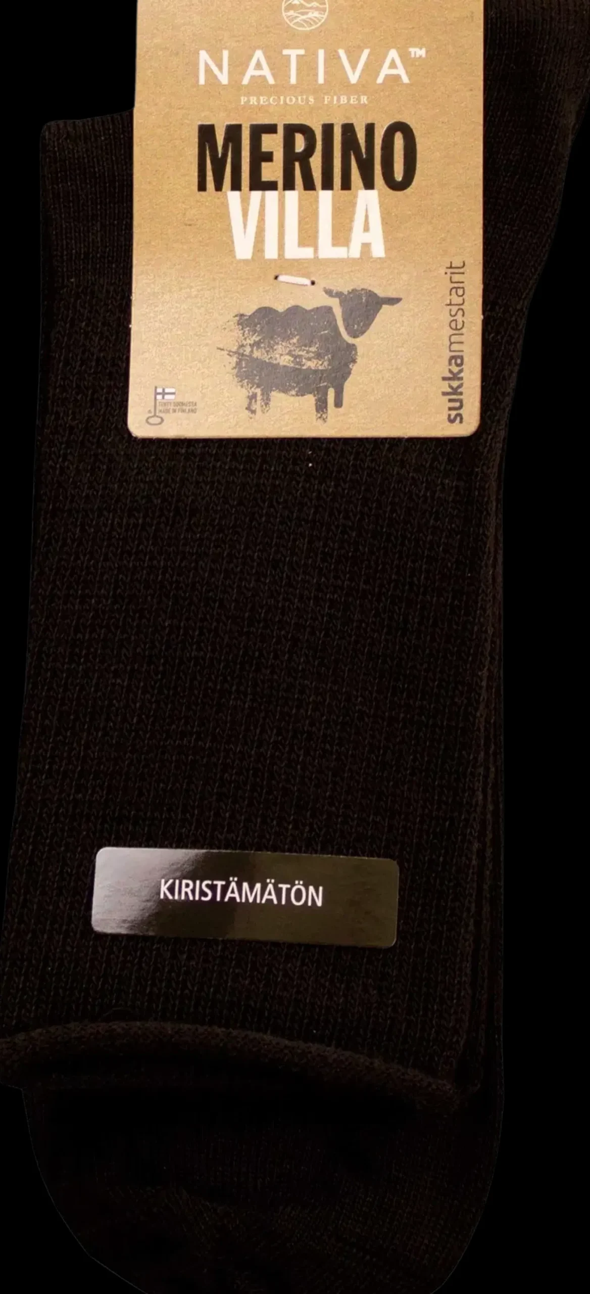 Sukkamestarit kiristämättömät merinovillasukat
