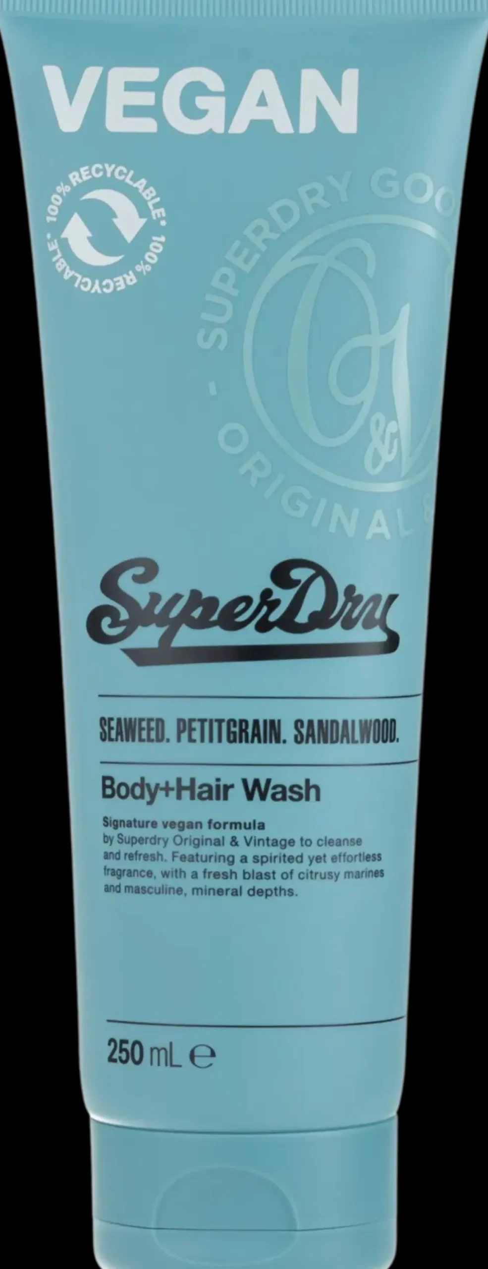 Superdry Body & Hair Wash Pacific suihkushampoo 250 ml