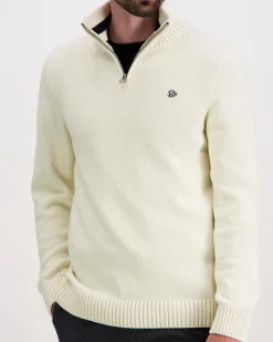 Superdry Cotton knit henley neule