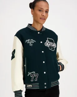 Superdry Patched Varsity bombertakki