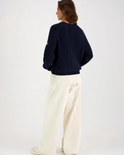 Superdry Slouchy palmikkoneule