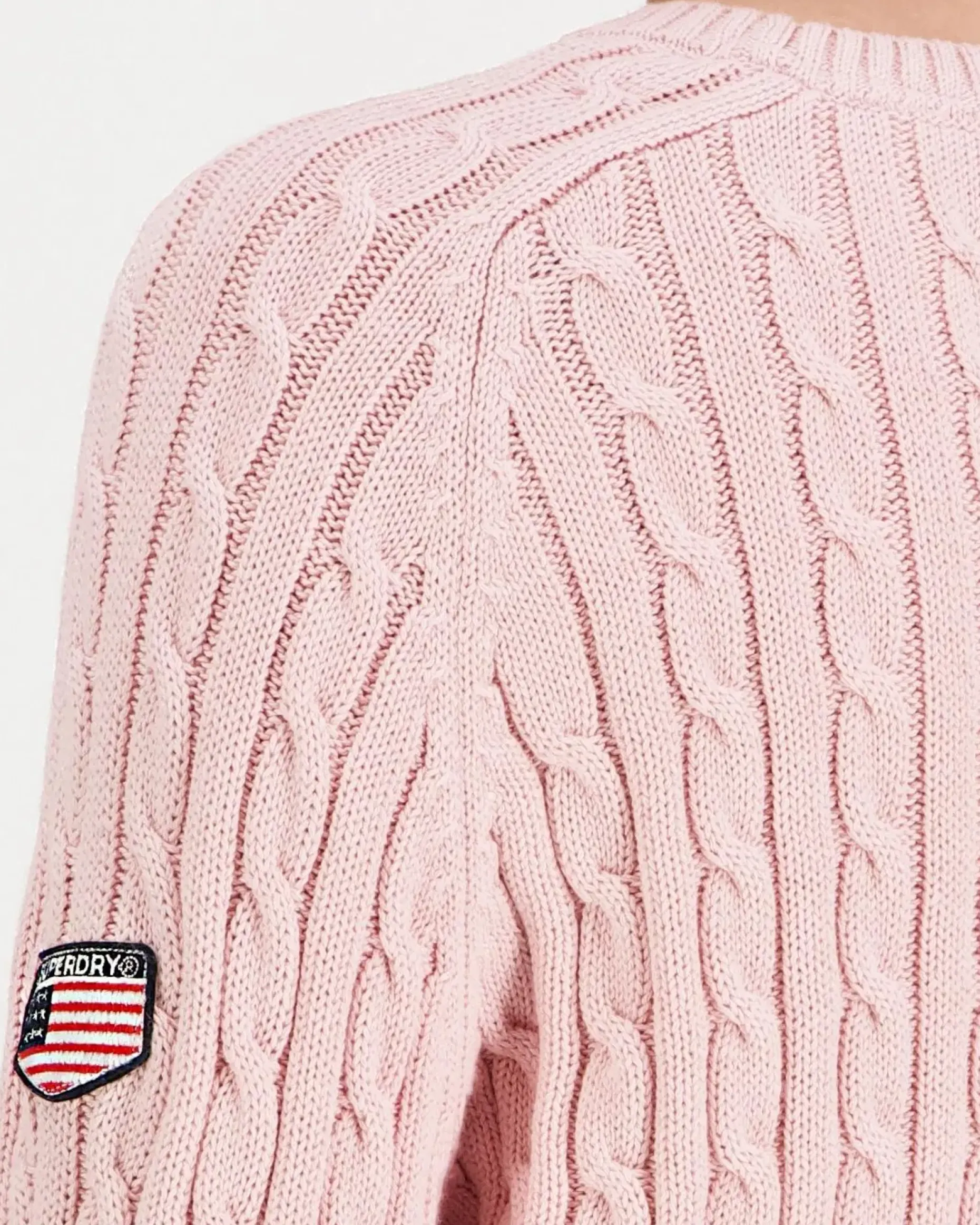 Superdry Slouchy palmikkoneule