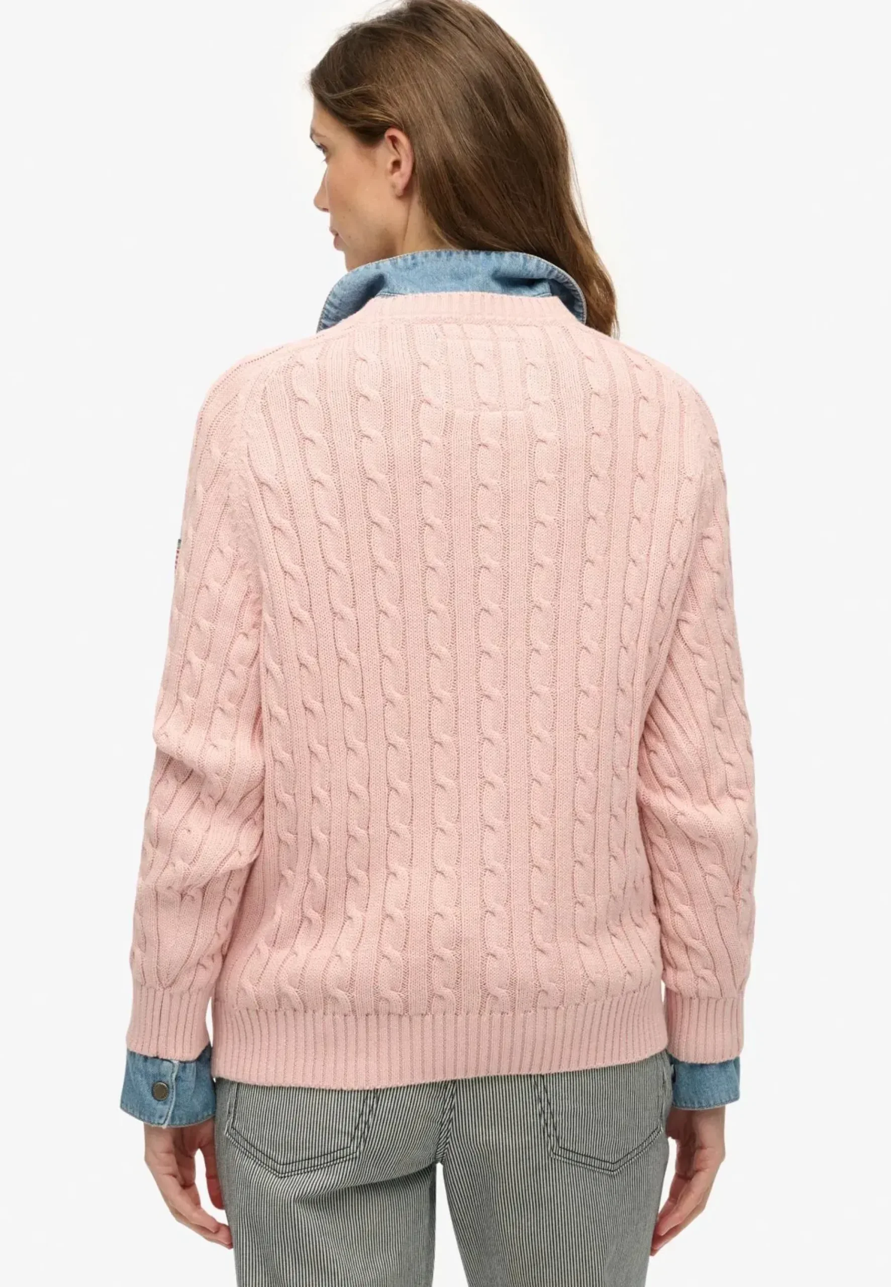 Superdry Slouchy palmikkoneule