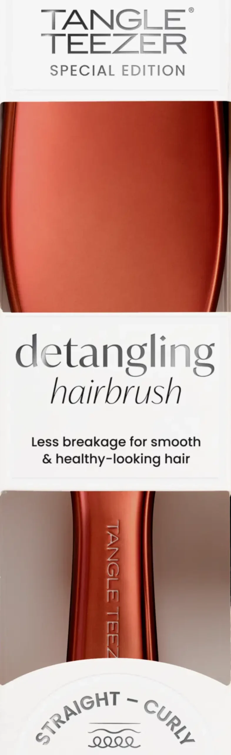 Tangle Teezer The Ultimate Detangler Chrome Chocolate Bronze -varrellinen selvitysharja