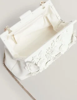 Ted Baker Fiorell Flower apl clutch