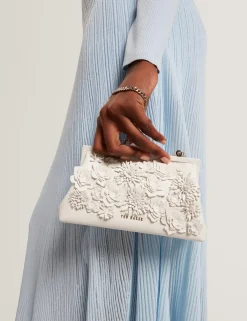 Ted Baker Fiorell Flower apl clutch