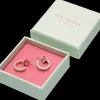 Ted Baker Seenita crystal nano silver korvarenkaat