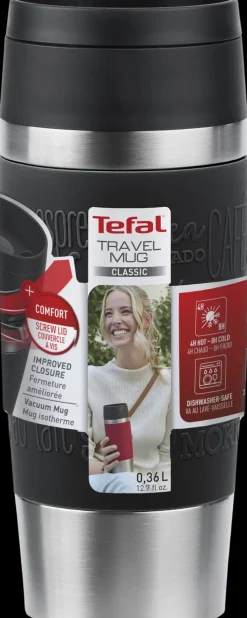Tefal termosmuki 0,36 l, musta