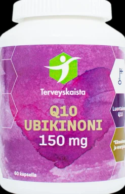 Terveyskaista Q10 Ubikinoni 150 mg 60 kaps.