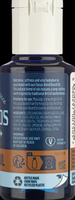 The Bluebeards Revenge Classic Blend Beard Oil partaöljy 50 ml