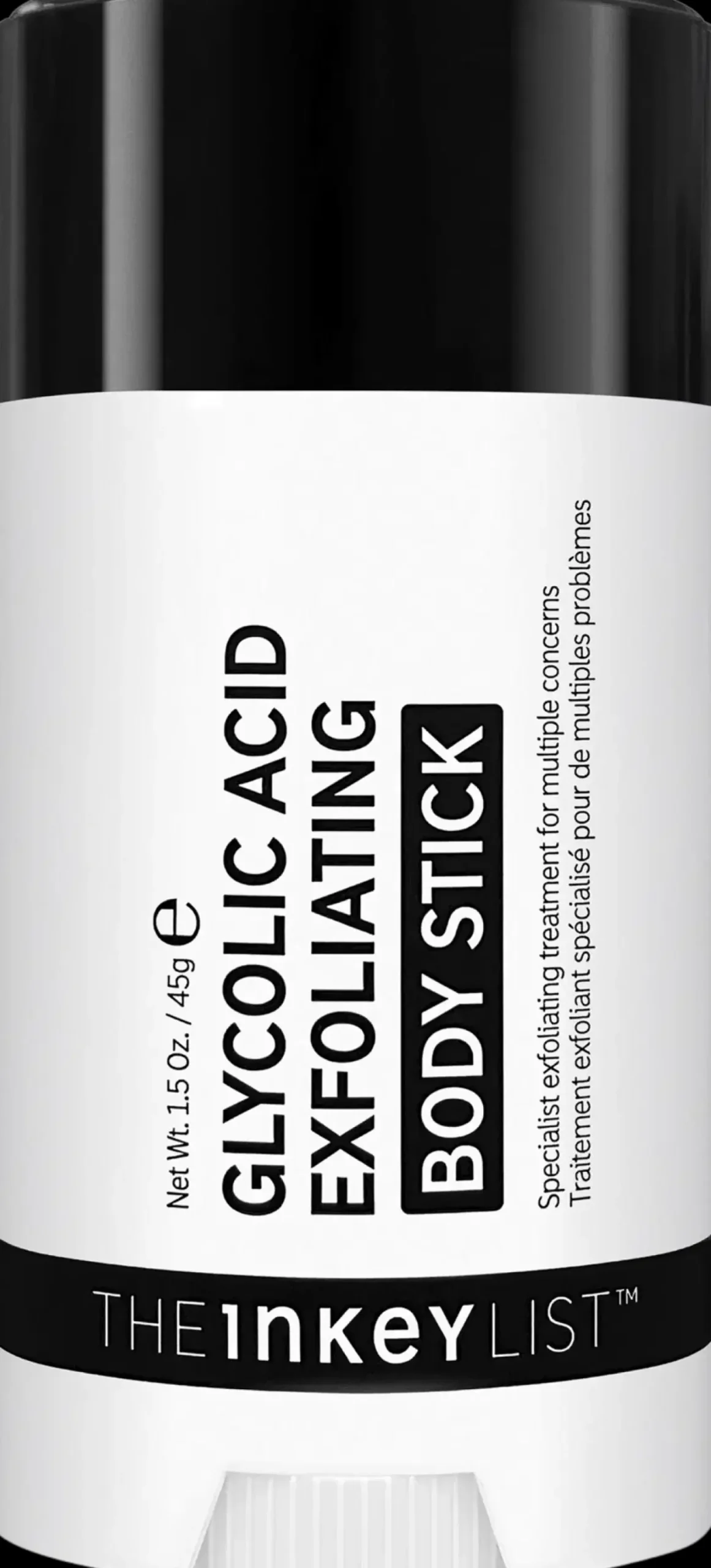 The Inkey List Glycolic Acid Exfoliating Stick kuoriva vartalopuikko 45 g