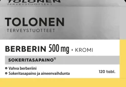 Tolonen Berberin+kromi 120tabl
