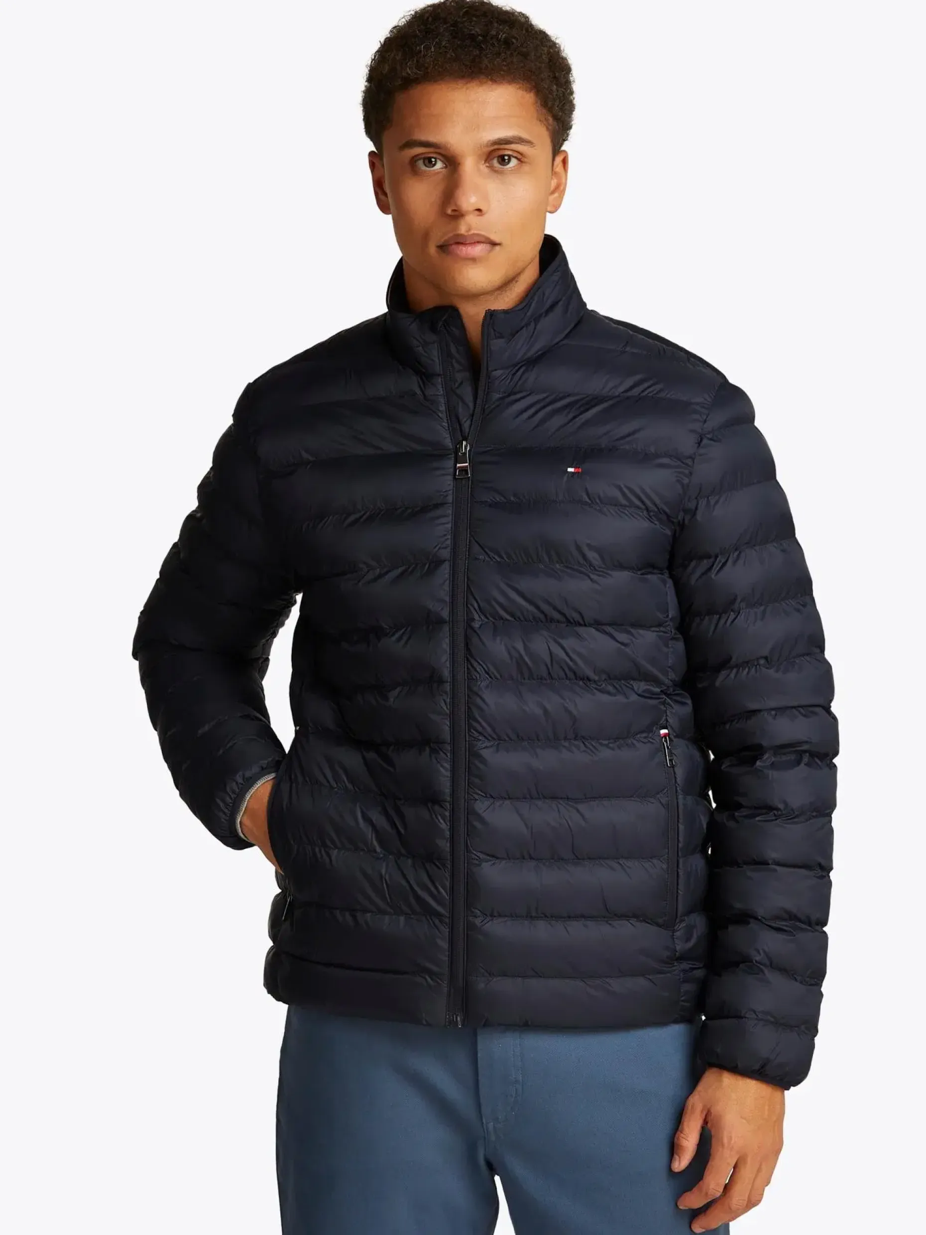 Tommy Hilfiger Core packable recycled jacket takki