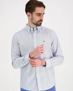 Tommy Hilfiger Flex poplin fake solid rf shirt