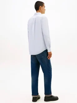 Tommy Hilfiger Flex poplin fake solid rf shirt