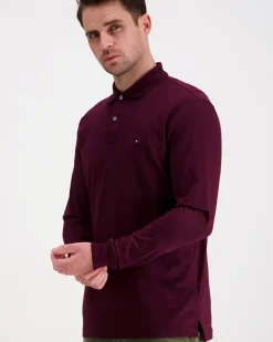 Tommy Hilfiger L/s liquid cotton reg polo pikeepaita