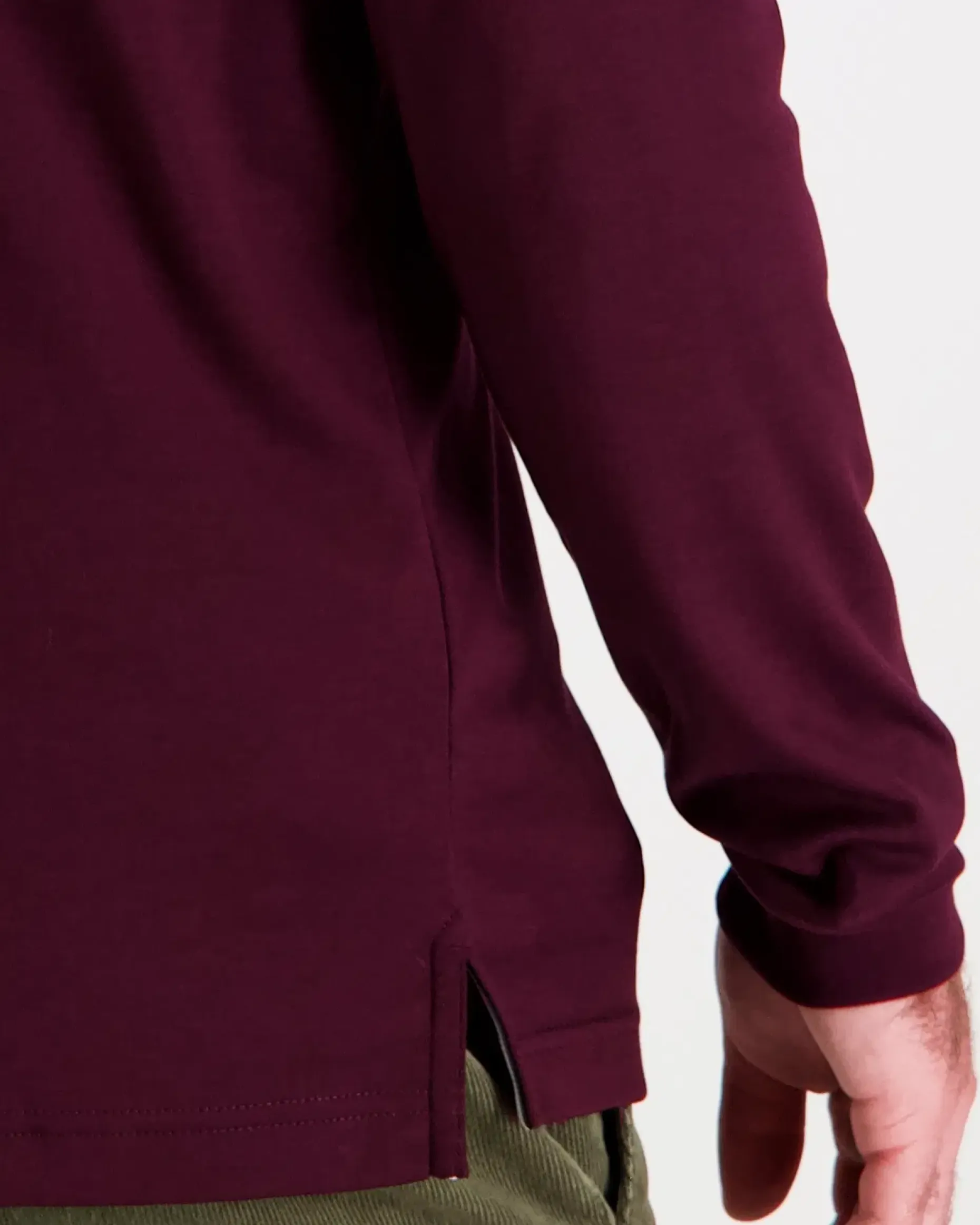 Tommy Hilfiger L/s liquid cotton reg polo pikeepaita